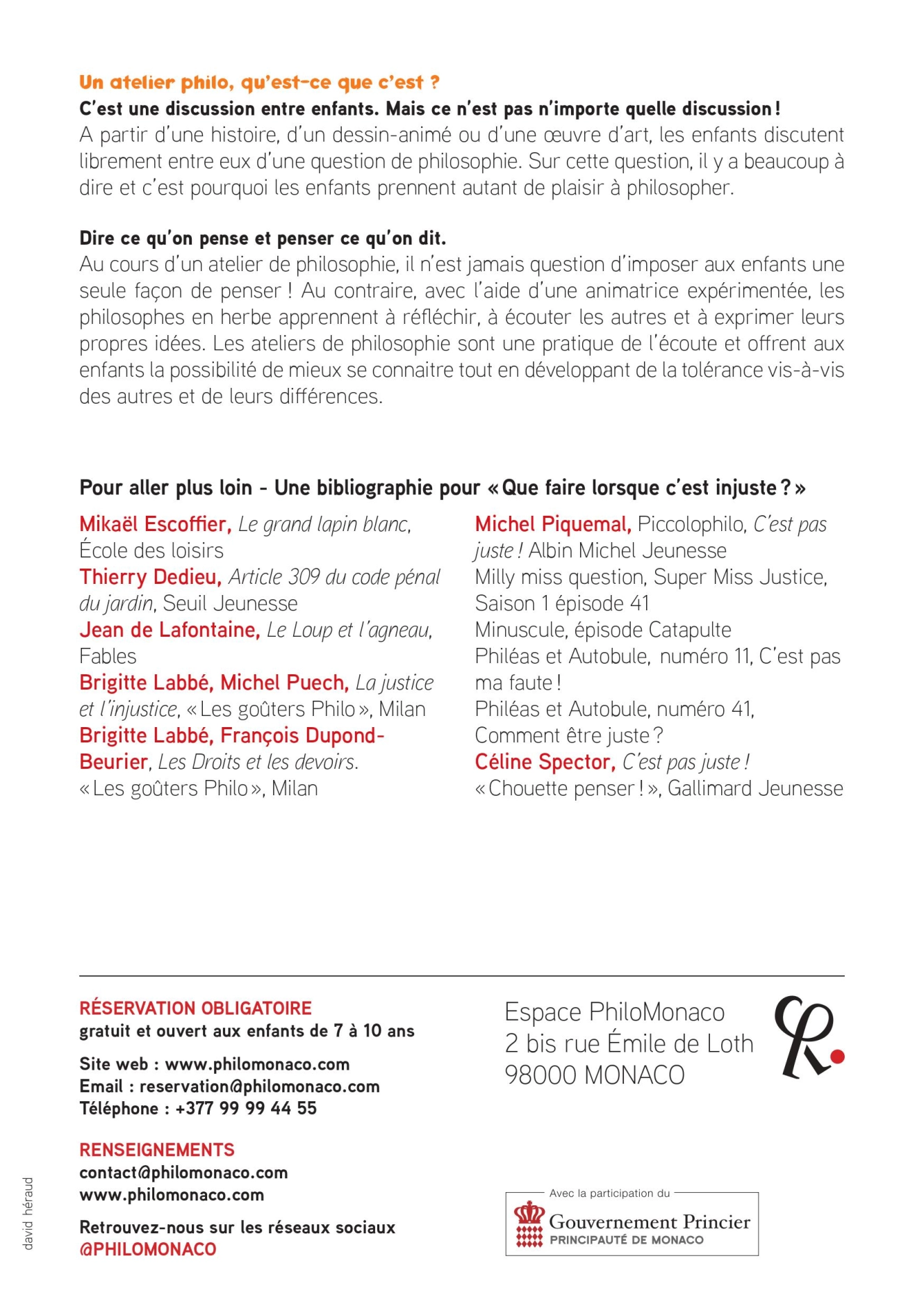 Les rencontres Philosophiques 2023-2
