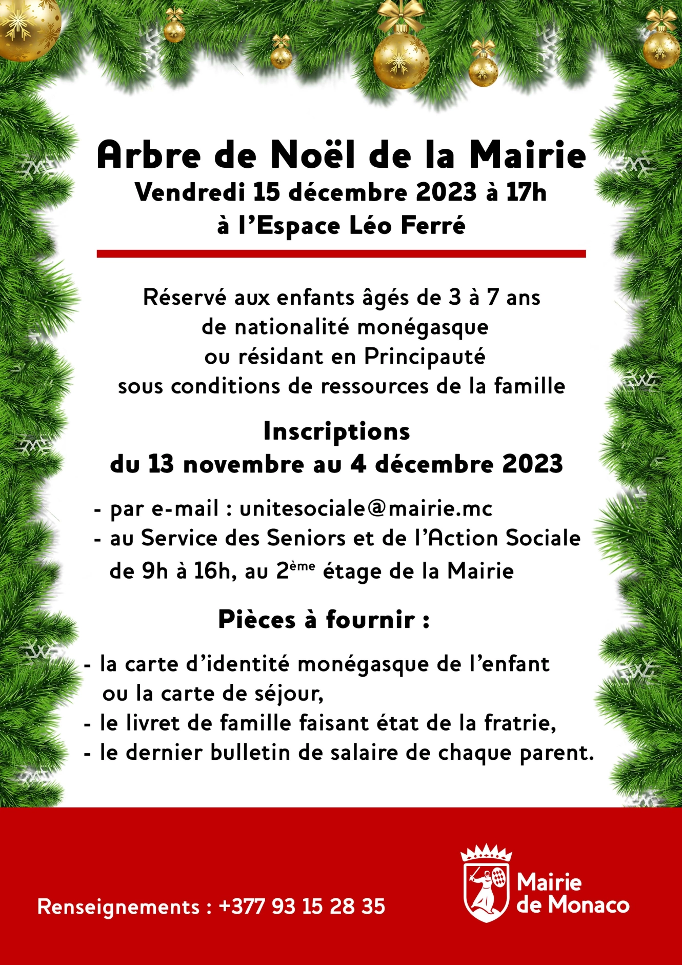 Arbre de noël 2023