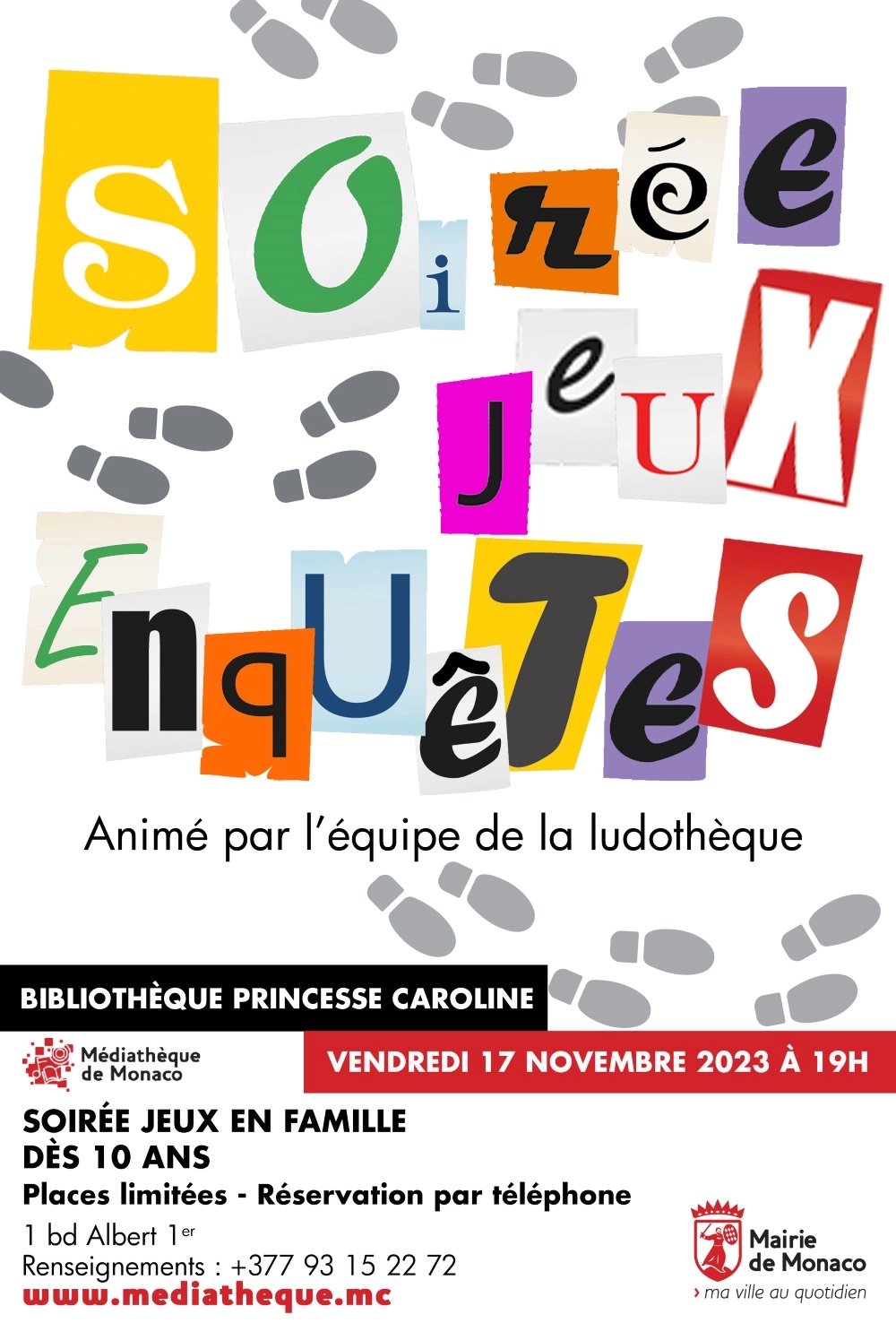Soirée jeux enquêtes