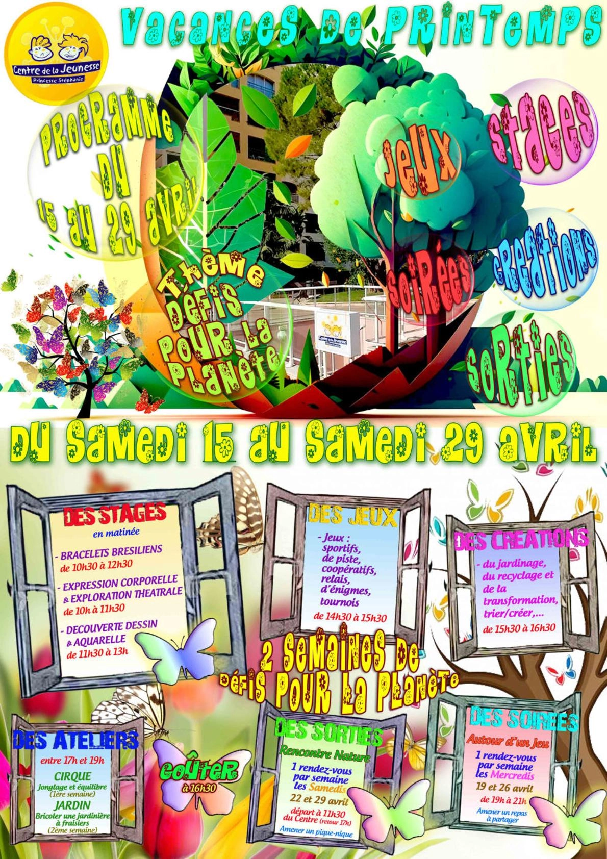 Vacances de Printemps 2023 