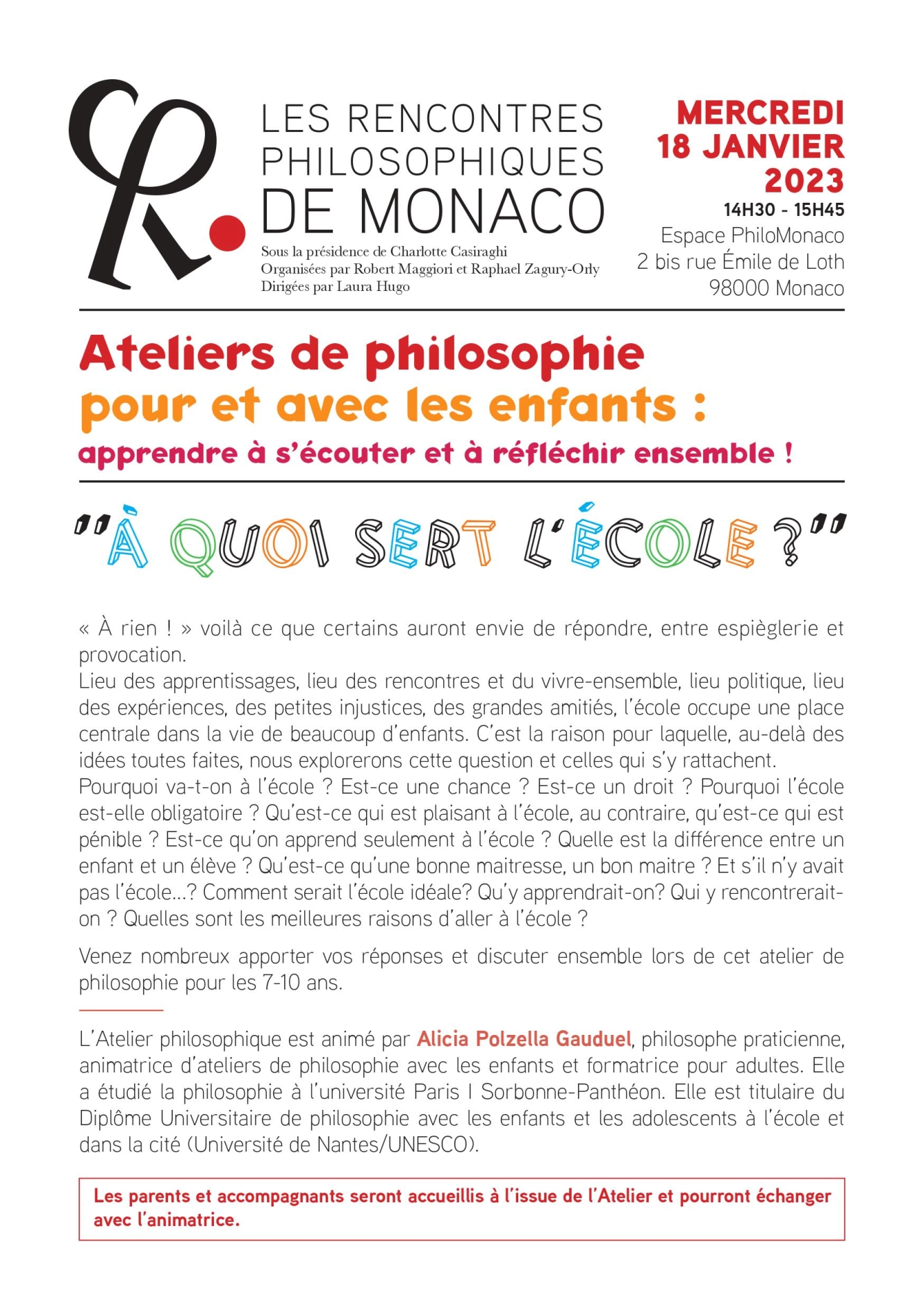 Ateliers de philosophie1