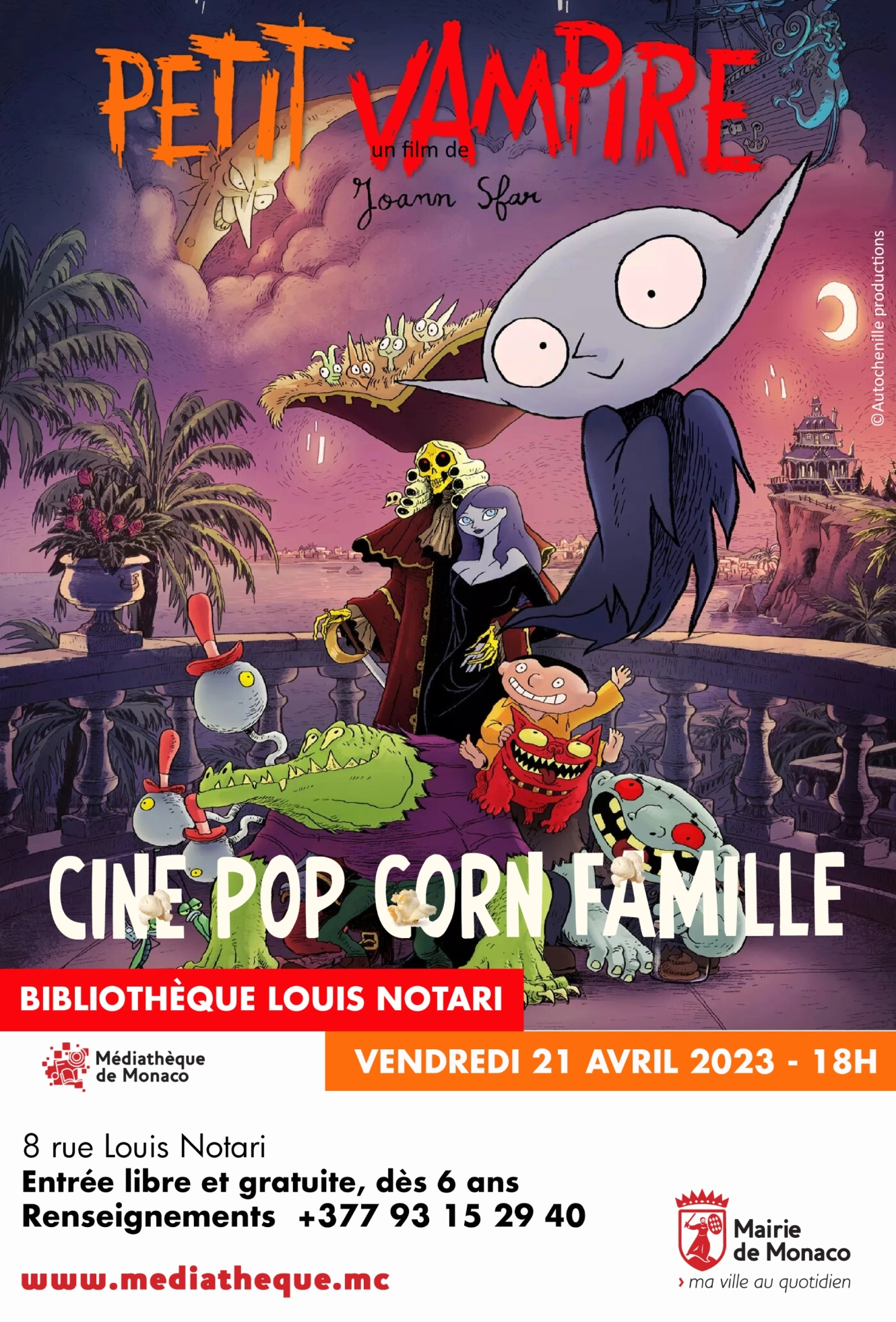 Bibliotheque Louis Notari 2023 Petit Vampire