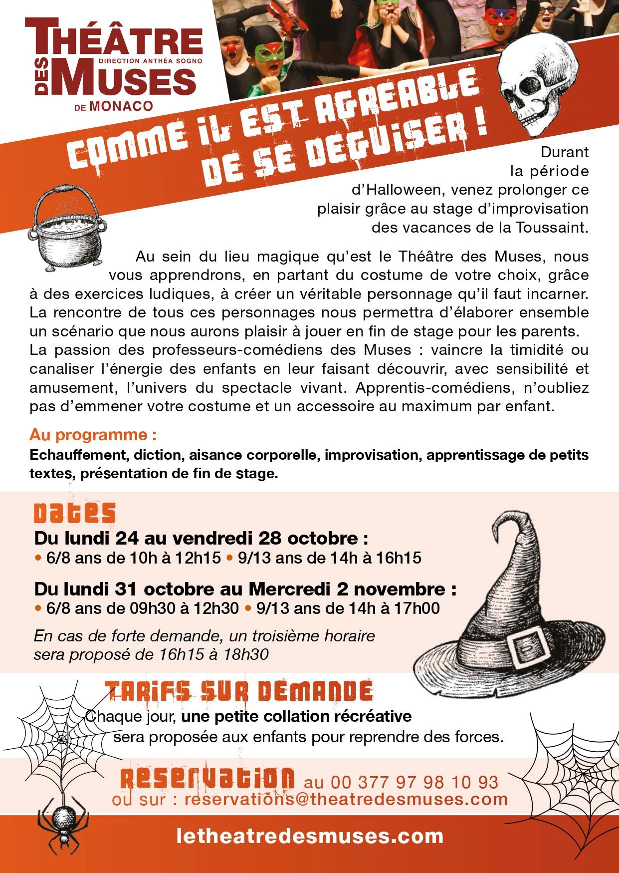 tract stages enfants halloween verso