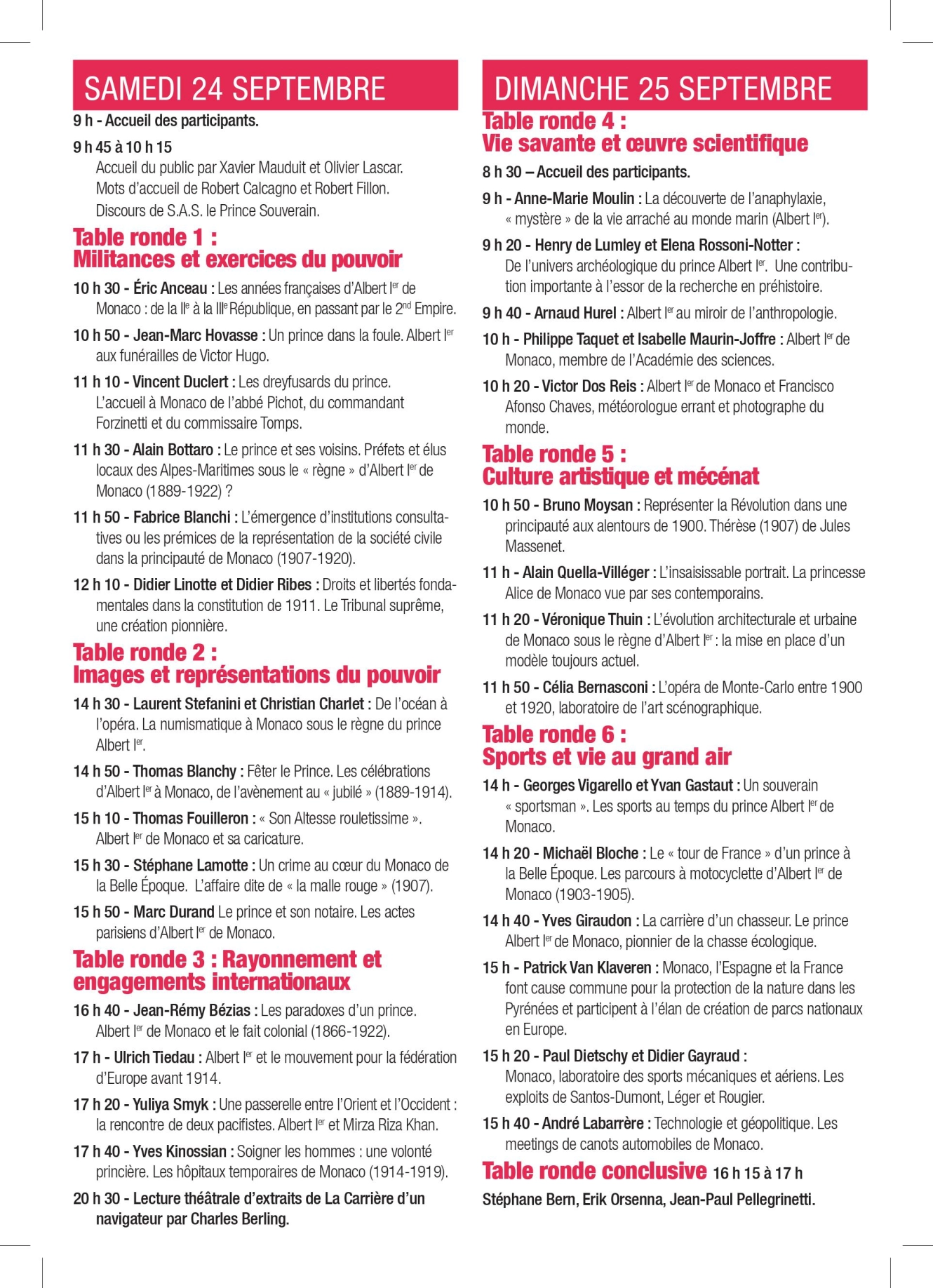 Colloque Albert I<sup>er</sup> - 2