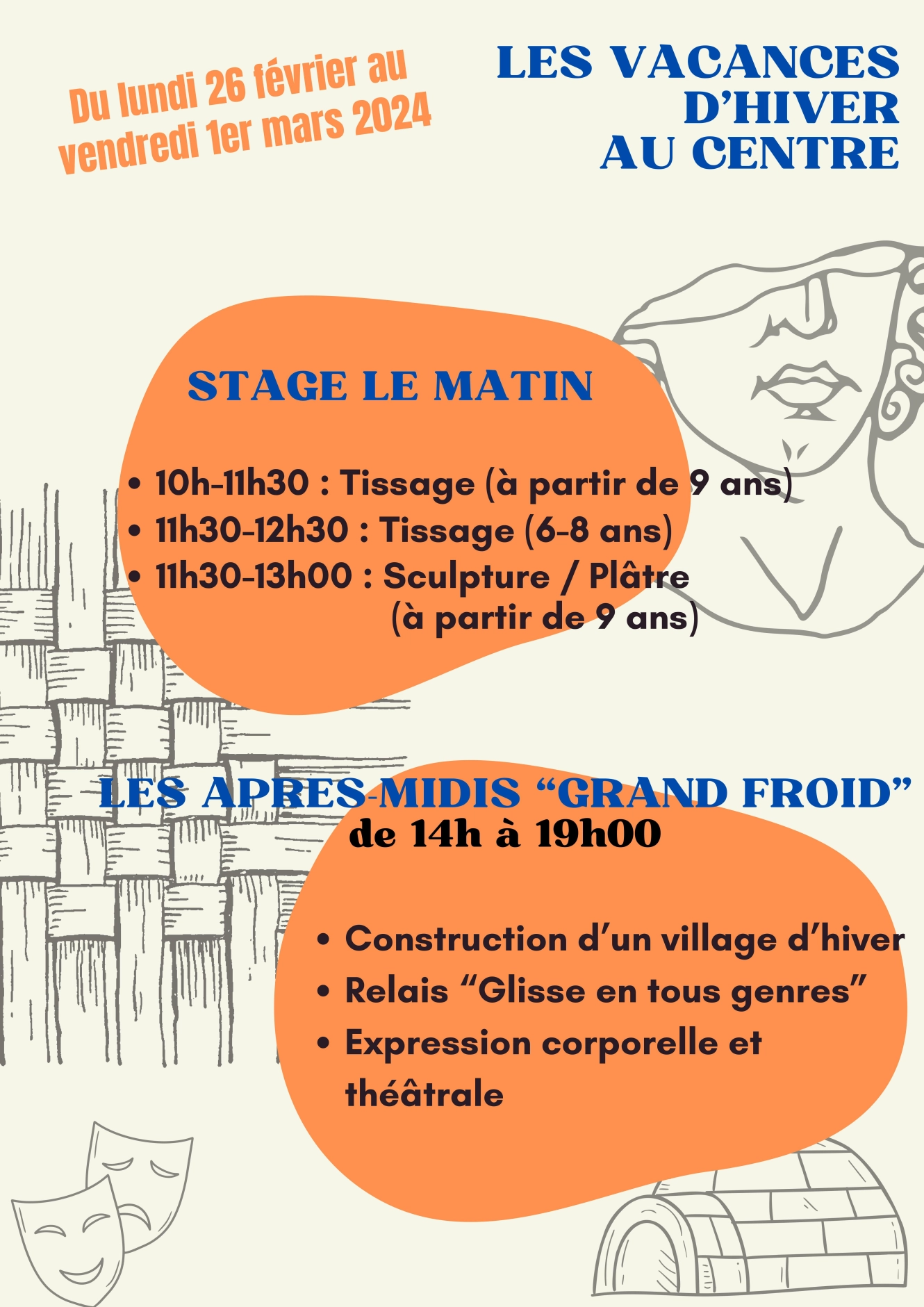 Stages vacances hiver 2024_S1