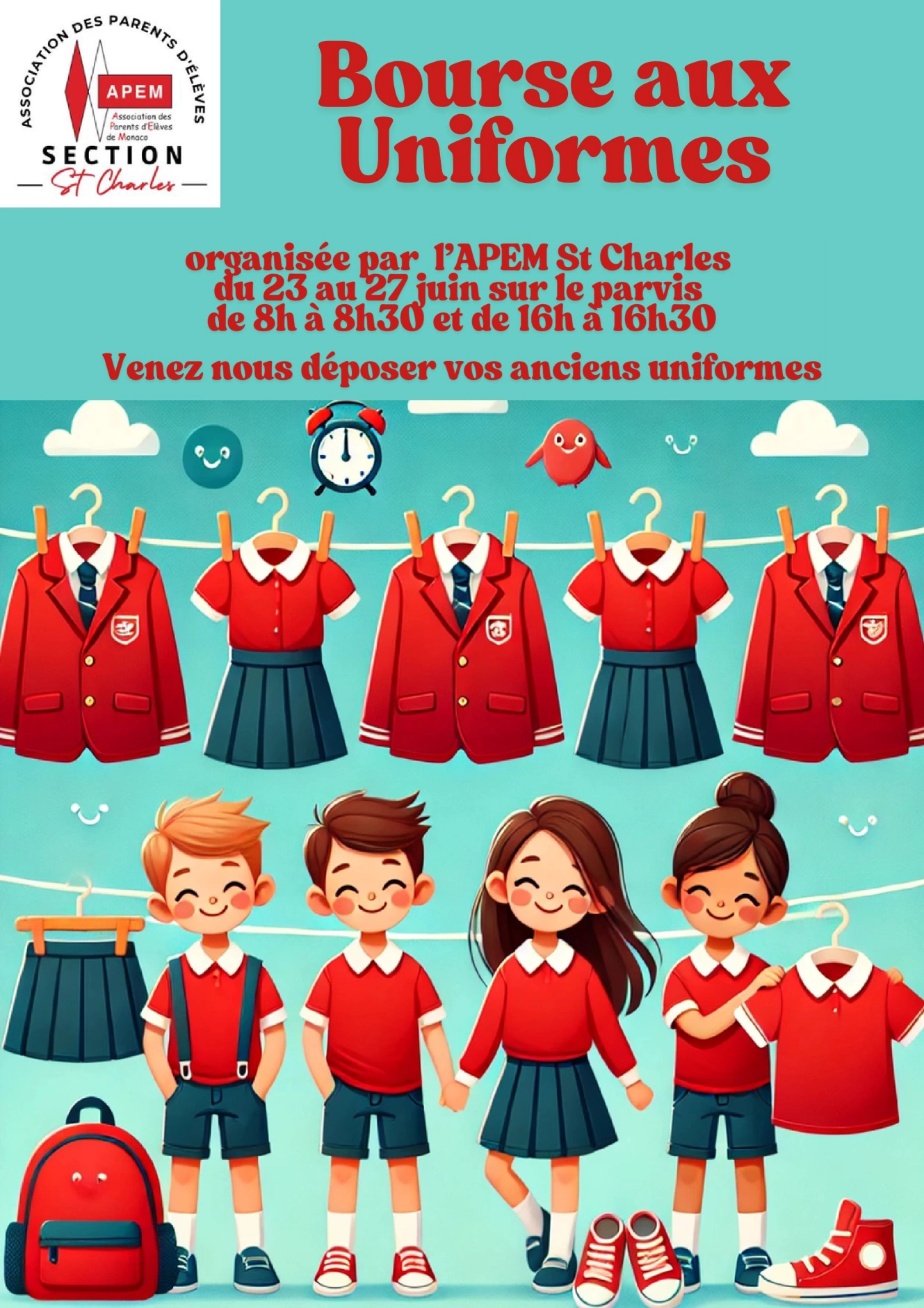 Bourse aux Uniformes juin 2025