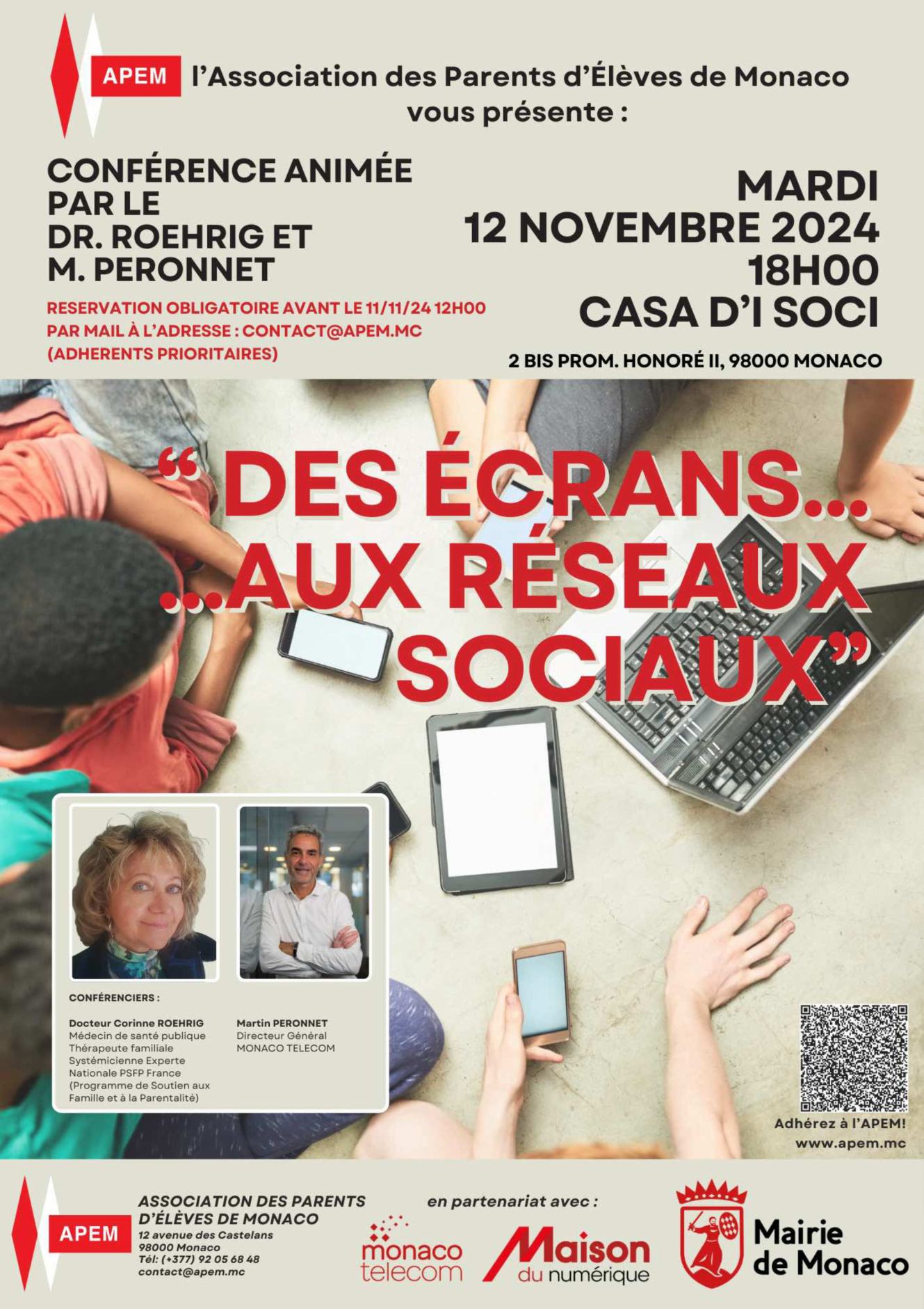 CONFERENCE ROEHRIG PERONNET 12 novembre 2024