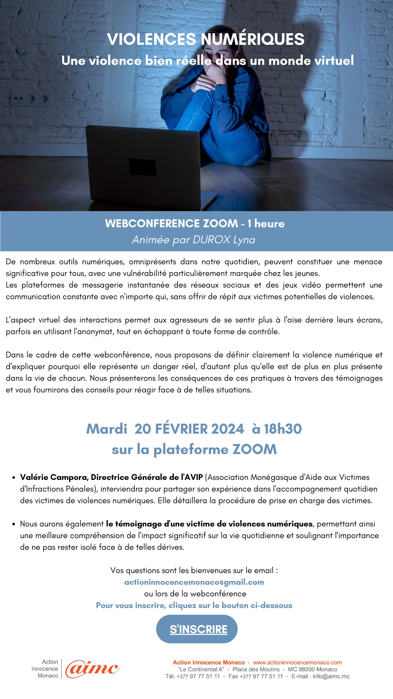 Conférence Les violences numériques 2024