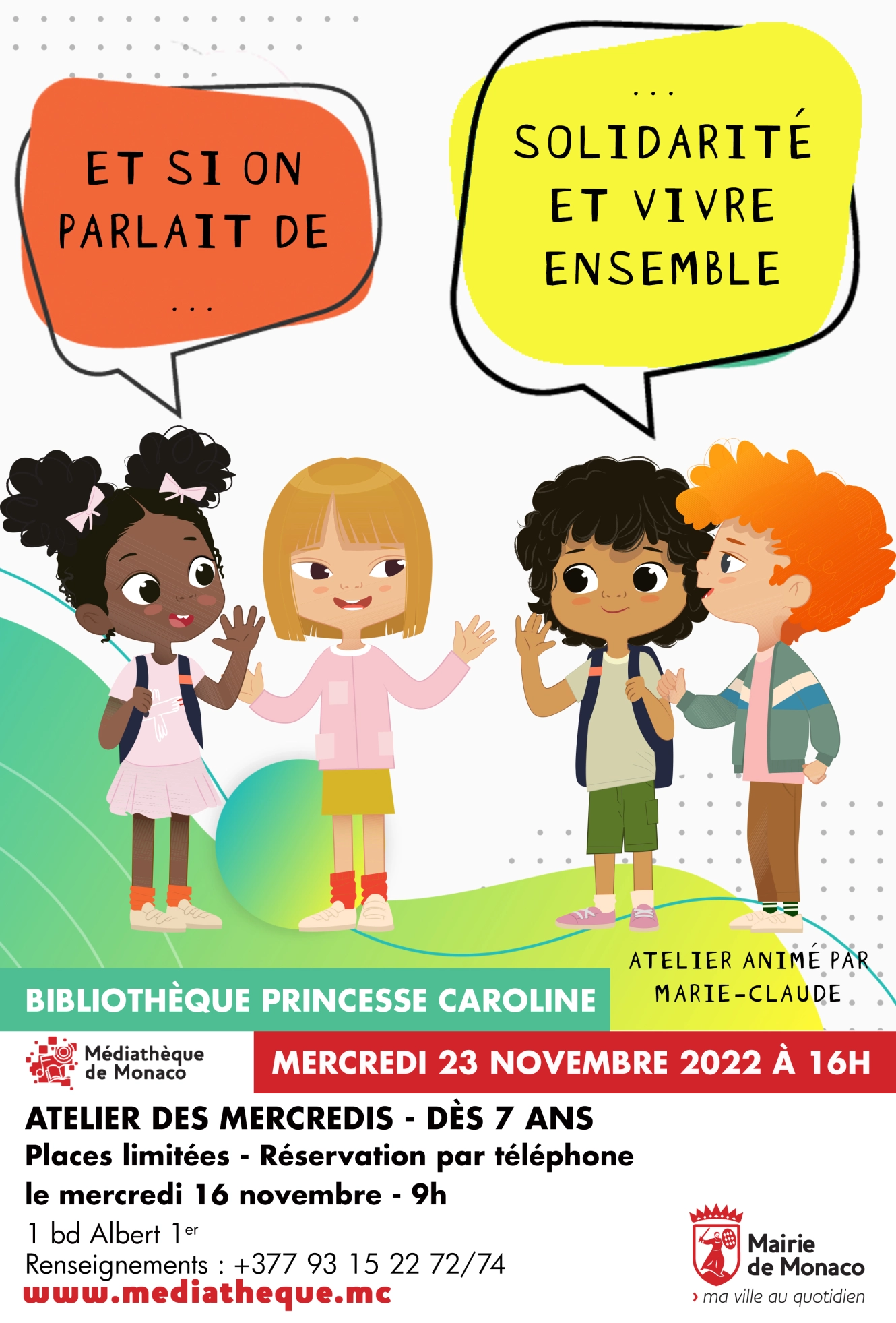 ATELIER et si on parlait de ... Solidarité et vivre ensemble